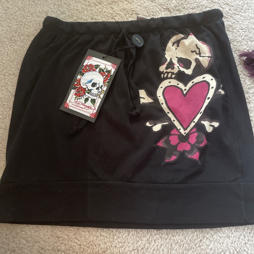 NWT ED HARDY mini skirt